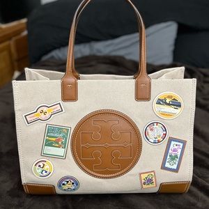 Tory Burch travel patch Ella tote